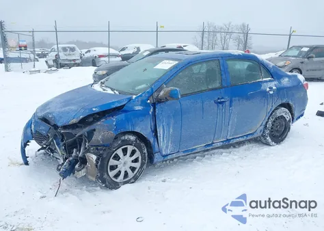 2010 Toyota Corolla Le z USA, uszkodzony, nr VIN 1NXBU4EE9AZ281357